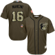 Baltimore Orioles #16 Trey Mancini Green Salute to Service Stitched MLB Jersey