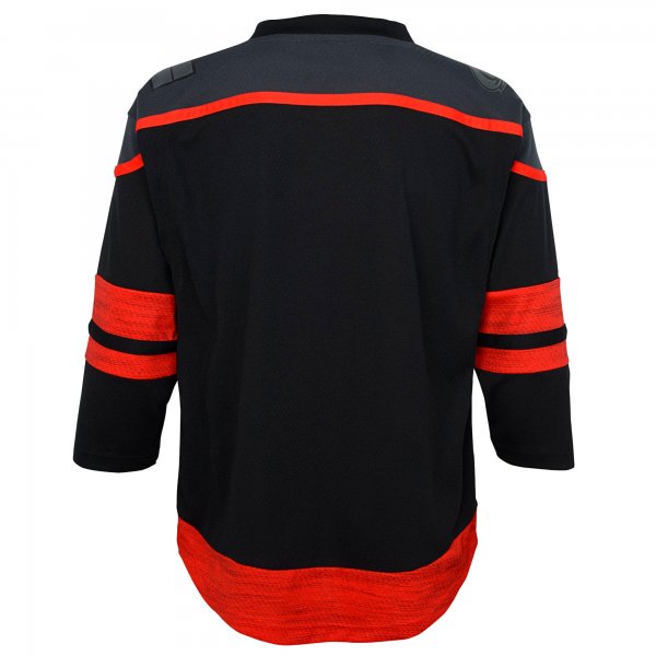 Youth Carolina Hurricanes  Black Home Premier Jersey