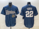 Men's  New York Yankees #22 Nike Blue Juan Soto Jersey