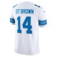 Men's Detroit Lions Amon-Ra St. Brown Nike White Vapor F.U.S.E. Limited Jersey