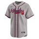 Men's Atlanta Braves Ronald Acu?a Jr. Nike Gray Away Limited Player Jersey