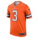 Men's Denver Broncos Russell Wilson Nike Orange Alternate Legend Jersey