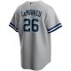 Men's New York Yankees DJ LeMahieu Nike Gray Road Replica Player Jersey