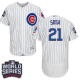 Chicago Cubs #21 Sammy Sosa White Flexbase Collection 2016 World Series Bound Stitched MLB Jersey