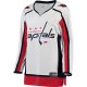 Women's Washington Capitals Fanatics White Away Breakaway Custom Jersey