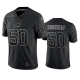 Buffalo Bills Gregory Rousseau Black Reflective Limited Jersey #50