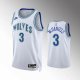 Youth Nike Minnesota Timberwolves #3 Jaden McDaniels Classic Edition White Swingman Jersey