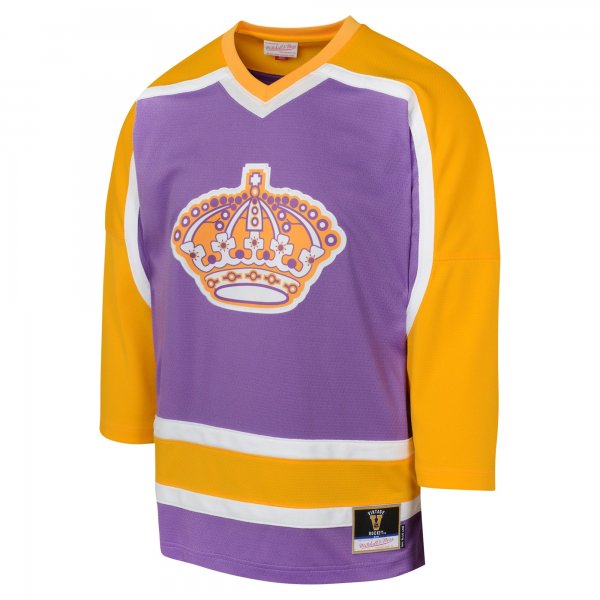 Youth Los Angeles Kings Mitchell & Ness Purple 1980 Blue Line Player Jersey