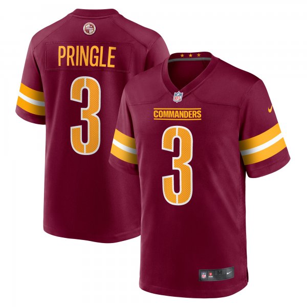 Men's Washington Commanders Byron Pringle Nike  Burgundy  Game Jersey