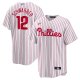 Men's Philadelphia Phillies Kyle Schwarber Nike White Replica Player Jersey