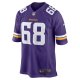 Men's Minnesota Vikings Henry Byrd Nike  Purple Team Game Jersey