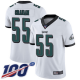 Men's Philadelphia Eagles #55 Brandon Graham White Stitched NFL 100th Season Vapor Limited Jersey