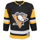 Youth Pittsburgh Penguins Black Home Premier Blank Jersey