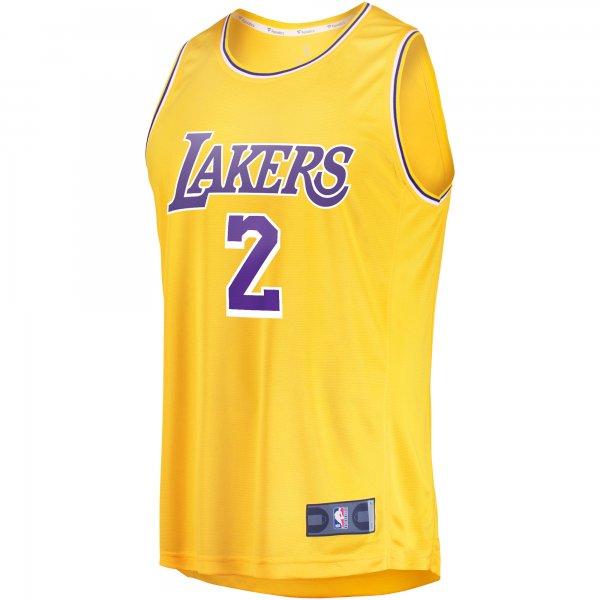 Youth Los Angeles Lakers Jarred Vanderbilt Fanatics Gold Fast Break Player Jersey - Icon Edition