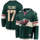 Men's Minnesota Wild Marcus Foligno Fanatics Green Breakaway Jersey