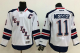 New York Rangers #11 Mark Messier White 2014 Stadium Series Stitched NHL Jersey