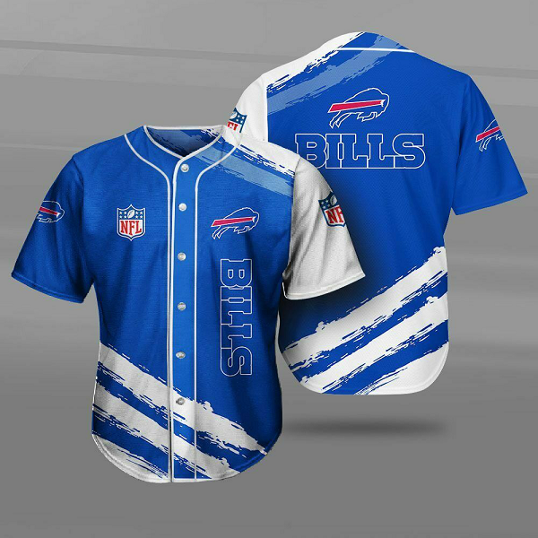 Buffalo Bills NFL 3D Digital Printed Fashion Baseball Legend Jersey