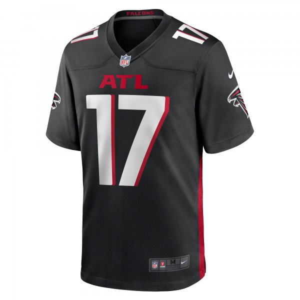 Men's Atlanta Falcons Arnold Ebiketie Nike  Black Team Game Jersey