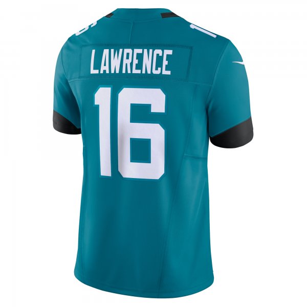 Men's Jacksonville Jaguars Trevor Lawrence Nike Teal Vapor F.U.S.E. Limited Jersey