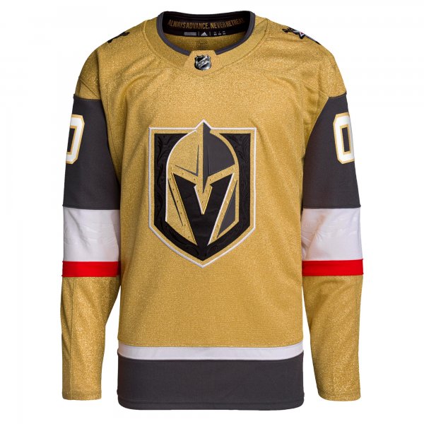 Men's Vegas Golden Knights  adidas Gold Home  Primegreen Custom Jersey