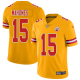 Kansas City Chiefs #15 Patrick Mahomes Gold Men's Stitched NFL Limited Inverted Legend Jersey