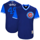 Men's Chicago Cubs #49 Jake Arrieta Snake Majestic Royal 2017 Players Weekend Jersey