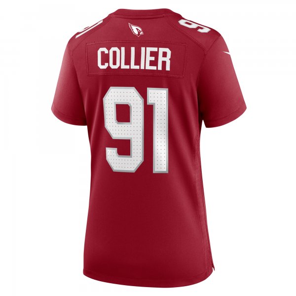 Women's Arizona Cardinals L.J. Collier Nike Cardinal Nike Women's Team Color Jersey