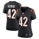 Women's Cincinnati Bengals Allan George Nike Black Game Player Jersey