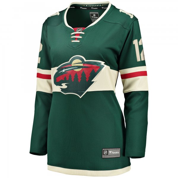 Women's Minnesota Wild Matthew Boldy Fanatics Green Home Breakaway Player Jersey