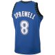 Men's Minnesota Timberwolves Latrell Sprewell Mitchell & Ness Blue 2001/02 Hardwood Classics Swingman Jersey