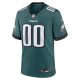 Men's Philadelphia Eagles Nike Midnight Green Custom Game Jersey