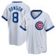 Men's Chicago Cubs Andre Dawson Nike White Home Cooperstown Collection Player Jersey