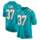 Men's Miami Dolphins Jake Funk Nike  Aqua  Game Jersey