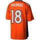 Men's Denver Broncos Peyton Manning Mitchell & Ness Orange Legacy Replica Jersey