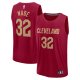 Youth Cleveland Cavaliers Dean Wade Fanatics Wine Fast Break Player Jersey - Icon Edition