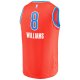 Youth Oklahoma City Thunder Jalen Williams Fanatics Orange Fast Break Replica Player Jersey - Statement Edition