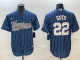 Men's  New York Yankees #22 Nike Blue Juan Soto Jersey