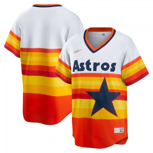 Men's Houston Astros Nike White Home Cooperstown Collection Team Jersey