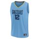 Youth Memphis Grizzlies Ja Morant Fanatics Light Blue Fast Break Player Jersey - Statement Edition