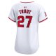 Women's Los Angeles Angels Mike Trout Nike White Home Limited Player Jersey