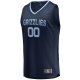 Men's Memphis Grizzlies Fanatics Navy Fast Break Custom Replica Jersey - Icon Edition