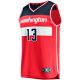 Men's Washington Wizards Jordan Poole Fanatics Red Fast Break Player Jersey - Icon Edition