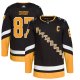 Men's Pittsburgh Penguins Sidney Crosby adidas Black Alternate Primegreen Player Jersey