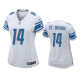 Women's Detroit Lions #14 Amon-Ra St. Brown White Game NFL Jersey