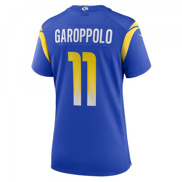 Women's Los Angeles Rams Jimmy Garoppolo Nike  Royal Team Game Jersey