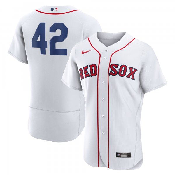 Men's Boston Red Sox Nike White 2023 Jackie Robinson Day Jersey