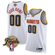 Men's Denver Nuggets Players Custom Finals Patch ASSOCIATION Jersey