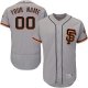 San Francisco Giants Gray Men's Customized Flex Base Road 2 MLB Jersey