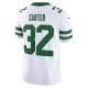 Men's New York Jets Michael Carter Nike Legacy White Vapor F.U.S.E. Limited Jersey