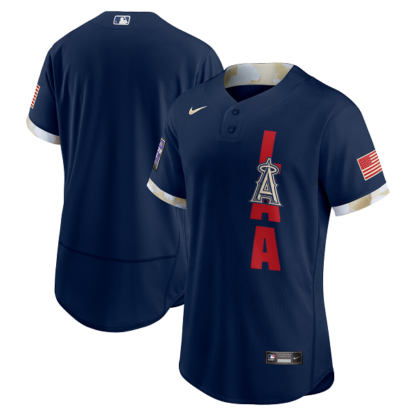 Men's Los Angeles Angels Nike Navy 2021 MLB All-Star Game Jersey